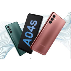 گوشی موبایل سامسونگ مدل Galaxy A04s دو سیم کارت ظرفیت 128 گیگابایت و رم 4 گیگابایت همراه با گارانتی 18 ماهه (جهت آگاهی ازنام گارانتی گوشی موبایل با پشتیبانی تماس بگیرید)